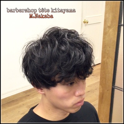 黒髪 マッシュ スタイル 京都メンズサロン Barbershop Tete テト
