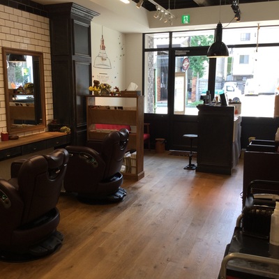 ★店内から見た入口★