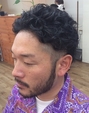 大人のツーブロックパーマスタイル♪