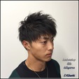 毛束感重視★彡黒髪ツーブロックショート