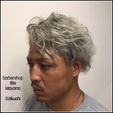 ハイトーンシルバーアッシュ★ツーブロック
