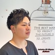 アップバング★ツーブロックショートスタイル★
