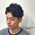 ツーブロック★ナチュラルウェーブヘアスタイル